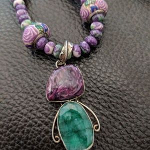 Necklace, Charoite